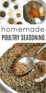 Poultry Seasoning Poultry Seasoning Recipe Homemade Poultry Seasoning Recipe Poultry Seasoning
