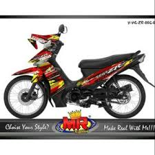 Modifikasi vega zr dan kumpulan gambar modifikasi yang sangar via tejapunboleh.blogspot.com. Decal Dekal Vega Zr Merah Putih Stiker Sticker Semi Full Desain Keren Dan Racing Look 02 Spec A Shopee Indonesia