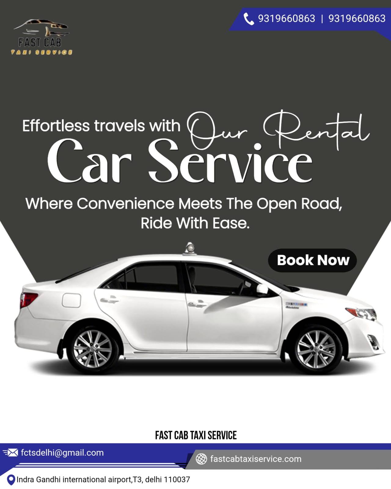 Taxi service in Delhi airport product image