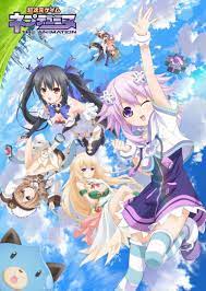 Hyperdimension Neptunia Animation Poster Anime Animation Vocaloid