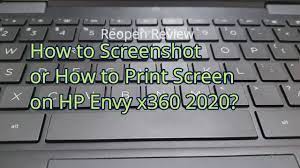 Screenshots remain one of the most useful ways to capture and share information. How To Screenshot Or Print Screen Hp Envy X360 13 2020 Youtube