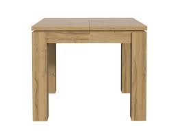 Laquée blanche et grise, elle est très design et surtout très pratique. Table De Repas Carree Extensible Dany 4 Bois
