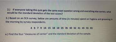 How many months have 28 days? Solved 2 If Everyone Taking This Quiz Gets The Same Exact Chegg Com