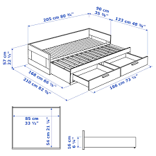 Unter dem bett verbirgt sich ein großer stauraum in form von 4 großen bettkästen. Brimnes Tagesbett 2 Schubladen 2 Matratzen Weiss Malfors Mittelfest Ikea Deutschland