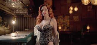 Its.PORN - Redhead MILF Minxie Mimieux loses her sexy corset and reveals  her huge tits