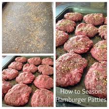 How To Season Hamburger Patties Hamburger Seasoning Burger Seasoning Homemade Hamburgers