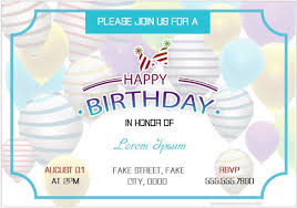 Creating birthday invitation cards can be a herculean one, especially if the guest list is quite long. 10 Birthday Invitation Cards For Ms Word Users Word Excel Templates