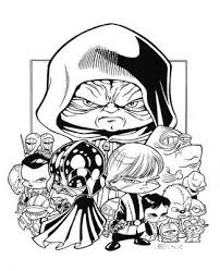 Star Wars Cartoon Drawings Character Design Art Sketches