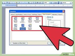 Touch device users, explore by touch or with swipe gestures. 4 Ways To Create A Resume In Microsoft Word Wikihow