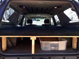 The 2000 toyota 4runner is a perfect blank canvas to build out a micro camper. 4runner Camper Conversion Cade Molly