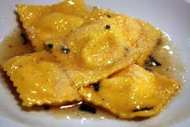 Agnolotti Filled With Sheep S Milk Ricotta Tossed In Nutty Brown Butter Sauce Laced With Chestnut Honey Brown Butter Sauce Artisan Food Agnolotti