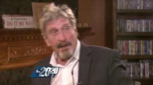 He escaped on a 'freedom boat' around the caribbean and dodged. John Mcafee S Wife Opens Up About Life As A Prostitute Daily Mail Online