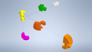 This is the solution for the star puzzle. Mini Colored Ball 6 Piece Puzzle Keychain 3d Cad Model Library Grabcad