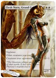 Elesh Norn Grand Cenobite Mtg Altered Art Brandon S Fav Mtg Altered Art Magic Cards Mtg Art