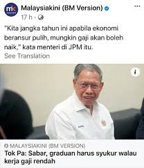 Dari mulai kerja di kuroneko yamato, di hotel (membuat osechi), restoran sushi. Najib Razak Tok Pa Masalahnya Ialah Jabatan Perangkaan Facebook