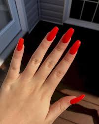 This is basically a course for those who have issue with their nails like if somebody's nails are not growing or if growing then the shapes are not proper. Updated 30 Bold Red Acrylic Nails For 2020 August 2020