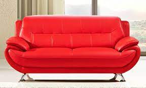 Modern Red Leather Sofa Best Collections Of Sofas And Couches Sofacouchs Com Red Leather Sofa Modern Red Leather Sofa Red Sofa