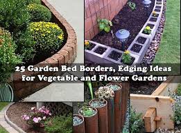 25 Garden Bed Borders Edging Ideas For Vegetable And Flower Gardens