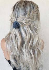 Repeat this until the hair tie no longer has slack and your ponytail isn't budging from its desired position. Gorgeous Tied Up Braided Hairstyles For Long Hair In 2019 Stylezco