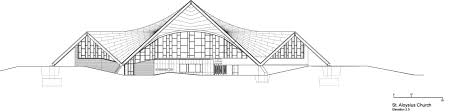 Gallery Of The Church Of St Aloysius Erdy Mchenry Architecture 31 Architecture Architecture Elevation Mchenry