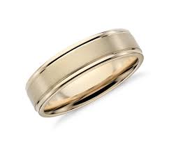 Pin By Blue Nile On Wedding Bells Mens Wedding Rings Yellow Gold Wedding Band Groom Ring