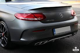 Mercedes C43 Amg Gris Mat Maniac Auto Detailing Center
