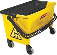 Rubbermaid Fgq90088yel Yellow 40 Qt No Touch Microfiber Mop Bucket Microfiber Mops Rubbermaid Commercial Products Rubbermaid