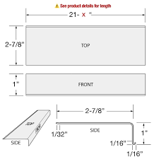 Rf technology works through walls up to 50 ft. 21 3 8 Polycarbonate Fluorescent Under Cabinet Light Replacement Lens Tlsub Series