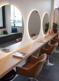 Frankie Salon Melbourne Joanne Green Landscape Interior Contemporary Hair Salon American Oak Salon Interior Design Hair Salon Interior Tan Leather Chair