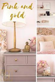 Nothing Says Girly Luxe Like Pink And Gold Accessories Kid Room Decor Gold Bedroom Master Bedrooms Decor