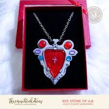Red Stone of Aja - Etsy