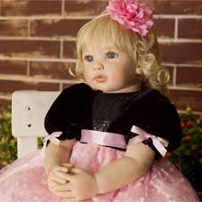 My beautiful blue eyed, blonde hair baby girl that looks nothing like me, but exactly like her daddy. China 60cm Reborn Toddler Baby Girl Doll With Long Curly Blonde Hair Doll For Children Birthday Gift China Baby Doll And Silicone Baby Doll Price