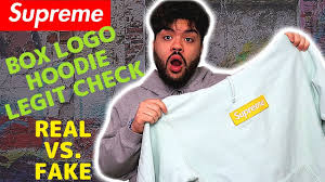 It is a subculture about authenticity, it is a lifestyle choice. Supreme Box Logo Hoodie Legit Check Easy Methods Real Vs Fake Fw17 Youtube