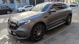 The mercedes eqc is actually a little late to the party; Mercedes Eqc Road Test On The Streets Of Frankfurt