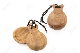 Best woods include granadillo or ebano. Spanish Castanets Typical Musical Instrument With White Background Stock Photo Picture And Royalty Free Image Image 13060533