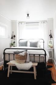 While hotel rooms tend to be pretty standard, airbnb rentals are full of variety. Bryant House Master Bedroom Airbnb Makeover The Grit And Polish Small Guest Bedroom Small Apartment Bedrooms Small Master Bedroom