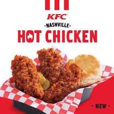 The chicken came in a black plastic tray with a resealable plastic lid. Kfc On Twitter My Nashville Hot Chicken Is Spicy Smoky Crispy And Straight From The City That Made It Famous Nashville Https T Co Zwqpymowg1