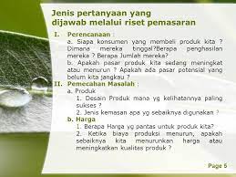 Penentuan desain pertanyaan, skala, dan alat analisis. 1 Peran Riset Pemasaran By Retno Budi Lestari Powerpoint Templates Ppt Download