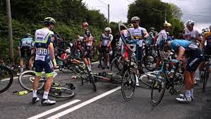 Idiot tour de france fan to be sued over 'worst crash ever seen'. Bcr4jjucfcjscm