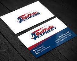 They have been able to make a difference in the lives of their. Professional Upmarket Business Business Card Design For Buffalo Express By Brand Aid Design 12053384