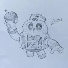 Dibujos De Brawl Stars Para Colorear Lou