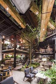 Cafe theme ideas #2 indoor garden cafe. Gallery Of An Garden Cafe Le House 16 Design Interieur Restaurant Interieur Maison Design Architecture De Maison