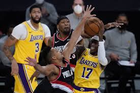 Game 1 boston celtics vs toronto raptors 30 aug 2020 nba replays. Nba La Lakers Fall To Portland Trail Blazers James Harden Show Not Enough For Houston Rockets