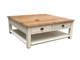Table Basse Carre Bois Massif