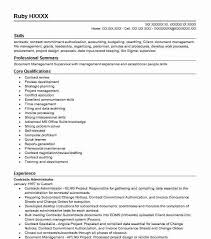 contracts administrator resume example