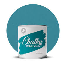 Der titel steht für das azurblau des sommerhimmels. Lm Kreativ Dein Diy Partner Chalky Mobelfarbe 750ml Azurblau