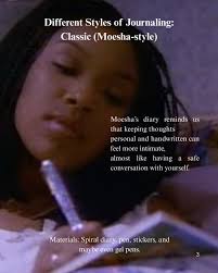 Carrie Bradshaw Journaling Audio