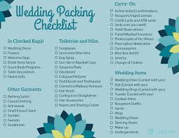 Destination Wedding Packing Checklist Destify Destination Wedding Packing List Destination Wedding Favors Destination Wedding