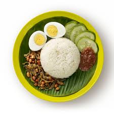 At left, screenshot of the sg nasi lemak telegram channel. Nasi Lemak A Popular Local Dish Visit Singapore Official Site