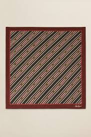 Striped print foulard - Bags & Accessories - Sale | FW21